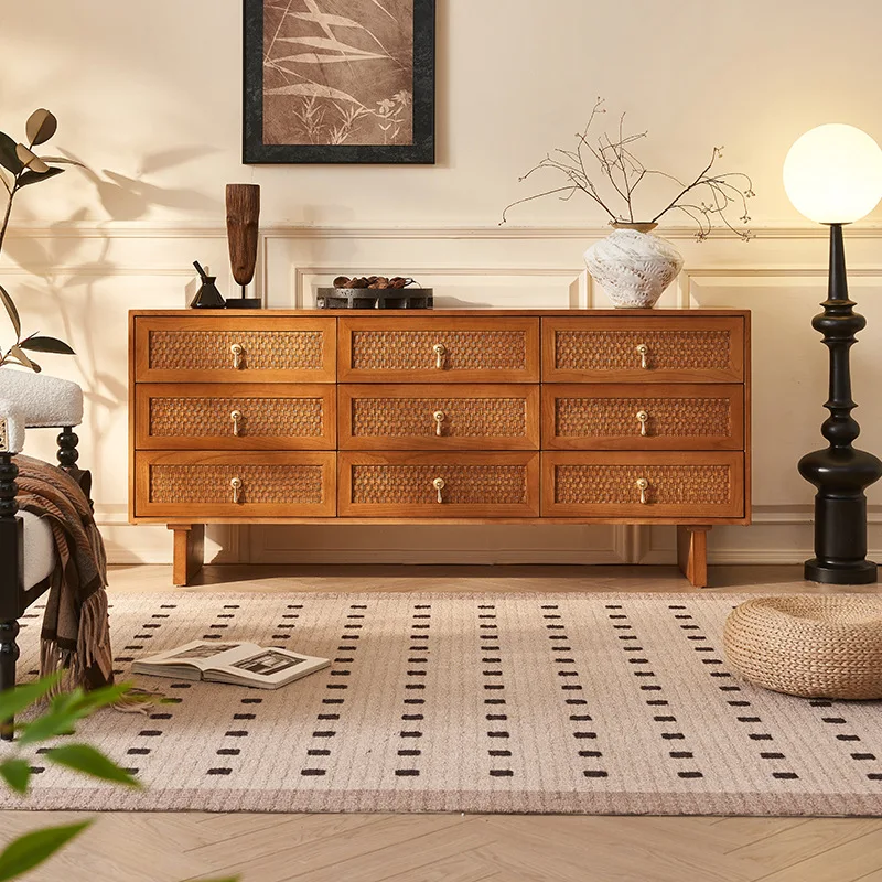 Новый сундук из цельного дерева в китайском стиле, девять сундук из антикварного ротанга, современный простой домашний ресторан, обеденный боковой шкаф из ясеня.
Новый сундук из цельного дерева в китайском стиле, девять сундук из антикварного ротанга, современный простой домашний ресторан, обеденный боковой шкаф из ясеня.