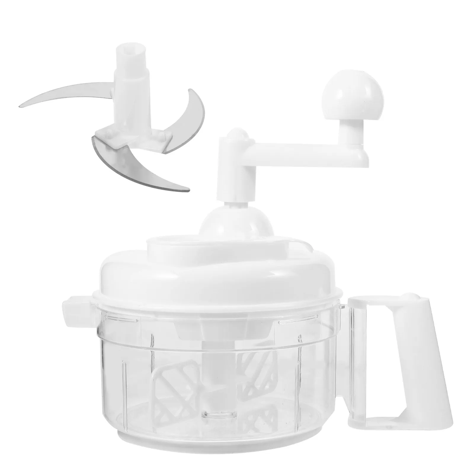 Multifunctional Vegetable Slicer Manual Food Processor Hand-Powered Crank Chopper with 3 Stainless Steel Blades for Meat Fruit
Multifunctional Vegetable Slicer Manual Food Processor Hand-Powered Crank Chopper with 3 Stainless Steel Blades for Meat Fruit