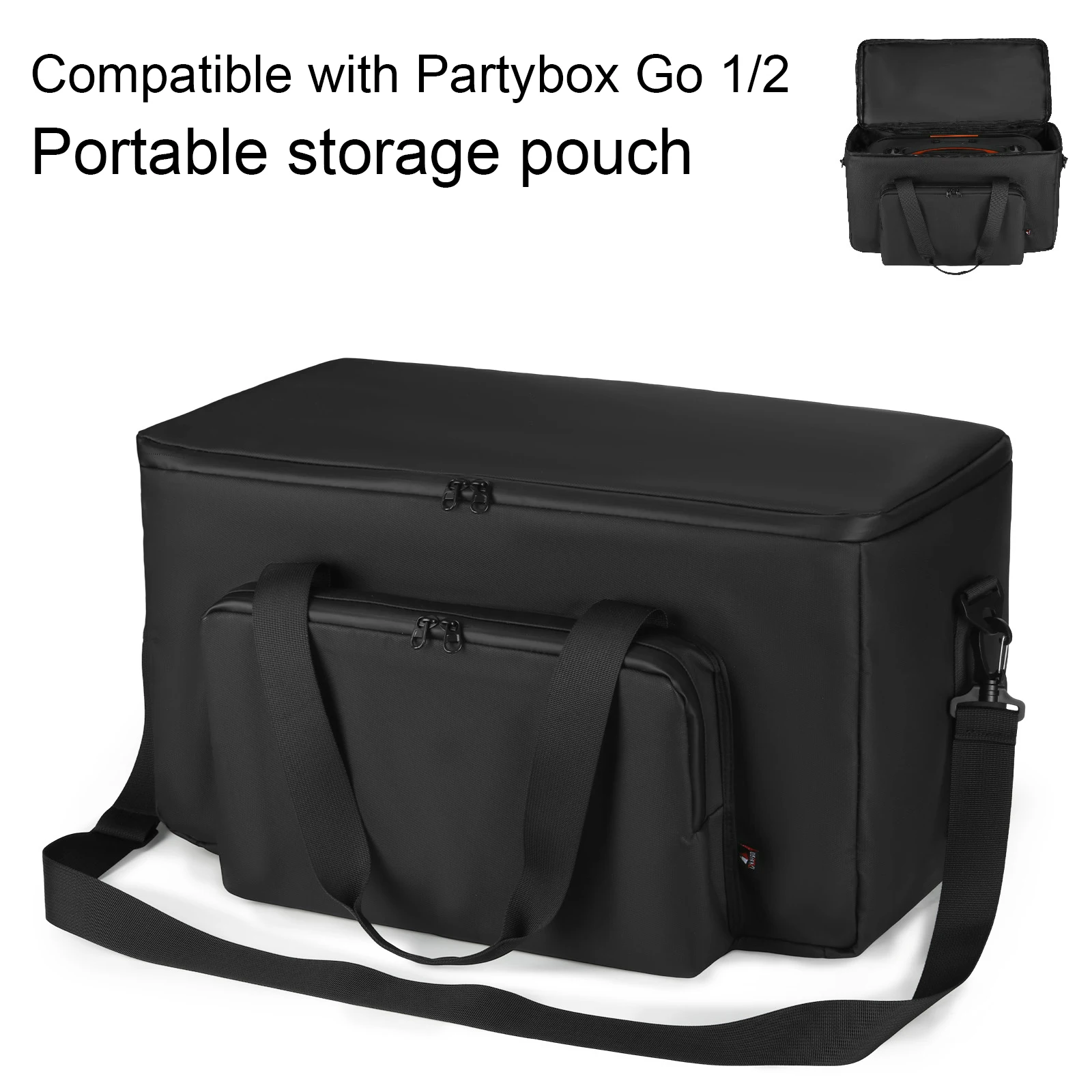 Защитный чехол для колонки JBL Partybox On The Go 1/2, сумка для переноски и хранения, пылезащитный чехол, дорожная сумка для хранения с плечевым ремнем
Защитный чехол для колонки JBL Partybox On The Go 1/2, сумка для переноски и хранения, пылезащитный чехол, дорожная сумка для хранения с плечевым ремнем