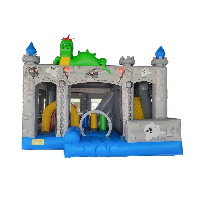Customized inflatable trampoline combination with a dragon theme for outdoor entertainment
Customized inflatable trampoline combination with a dragon theme for outdoor entertainment