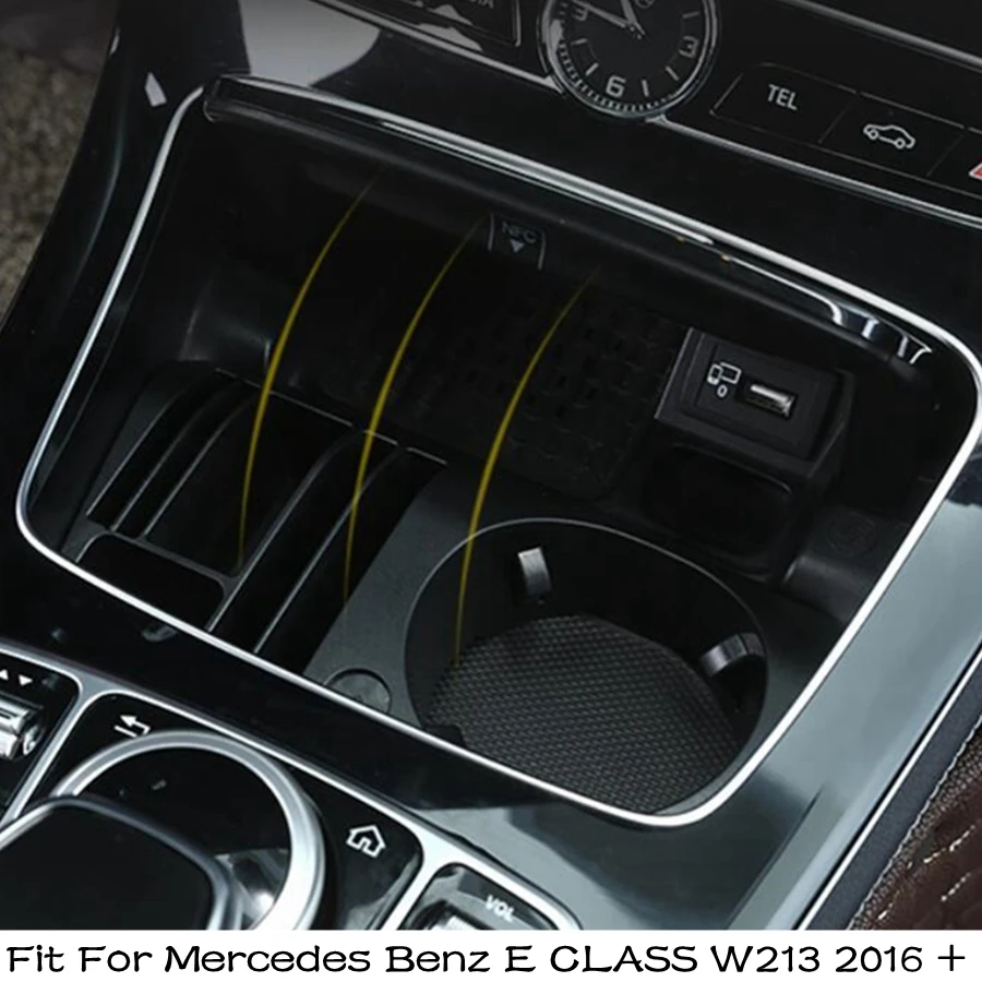 Front Water Cup Storage Box Container Phone Tray Modification Accessories Interior For Mercedes Benz E CLASS W213 2016 - 2021
Front Water Cup Storage Box Container Phone Tray Modification Accessories Interior For Mercedes Benz E CLASS W213 2016 - 2021