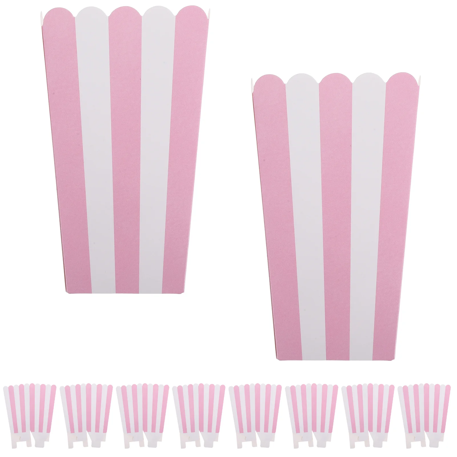 24 Pcs Paper Popcorn Bucket Bags Supplies Box Decorative Boxes Big Holders for Party Candy Bar Containers
24 Pcs Paper Popcorn Bucket Bags Supplies Box Decorative Boxes Big Holders for Party Candy Bar Containers