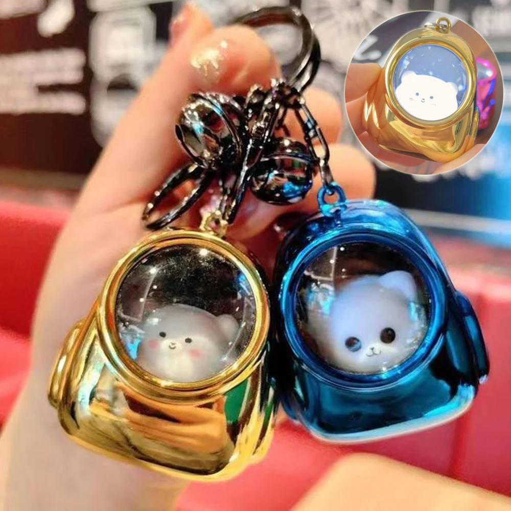 Cute Bear Bag Keychains Astronaut Backpack Night Light Keychain Funny Bear Key Chains Package Pendant Small Gifts Bag Hanging
Cute Bear Bag Keychains Astronaut Backpack Night Light Keychain Funny Bear Key Chains Package Pendant Small Gifts Bag Hanging
