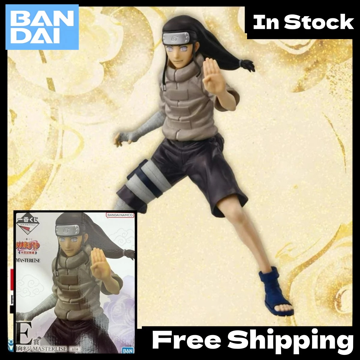 В наличии: Оригинальная японская версия Bandai Ichiban Kuji, приз из серии «Наруто: Экзамен Чунин» — коллекционная фигурка Неджи Хьюги
В наличии: Оригинальная японская версия Bandai Ichiban Kuji, приз из серии «Наруто: Экзамен Чунин» — коллекционная фигурка Неджи Хьюги