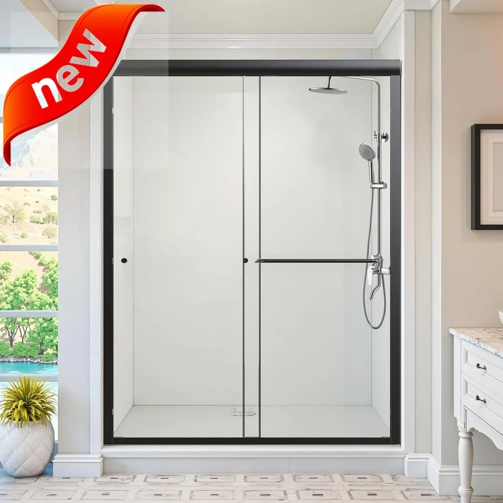 Двустворчатая раздвижная душевая дверь безрамного типа шириной 40-48 дюймов и высотой 72 дюйма с прозрачным закаленным стеклом толщиной 6 мм
Двустворчатая раздвижная душевая дверь безрамного типа шириной 40-48 дюймов и высотой 72 дюйма с прозрачным закаленным стеклом толщиной 6 мм