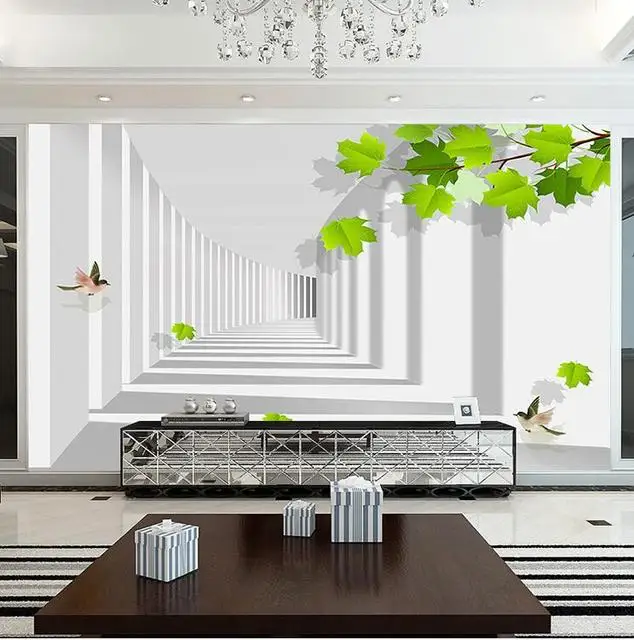 Customized wallpaper 3D extension space mural minimalist abstract wood green leaf Living room sofa TV background wall bedroom
Customized wallpaper 3D extension space mural minimalist abstract wood green leaf Living room sofa TV background wall bedroom