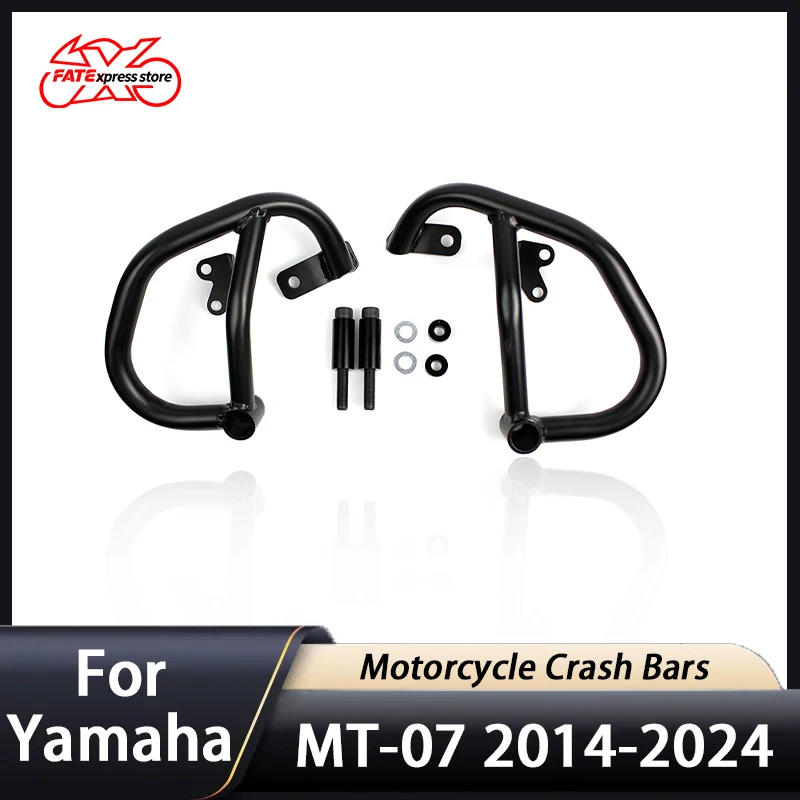 For Yamaha MT07 mt 07 MT-07 2014-2024 Motorcycle Engine Guard Crash Bar Higway Bumper Frame Stung Cage
For Yamaha MT07 mt 07 MT-07 2014-2024 Motorcycle Engine Guard Crash Bar Higway Bumper Frame Stung Cage