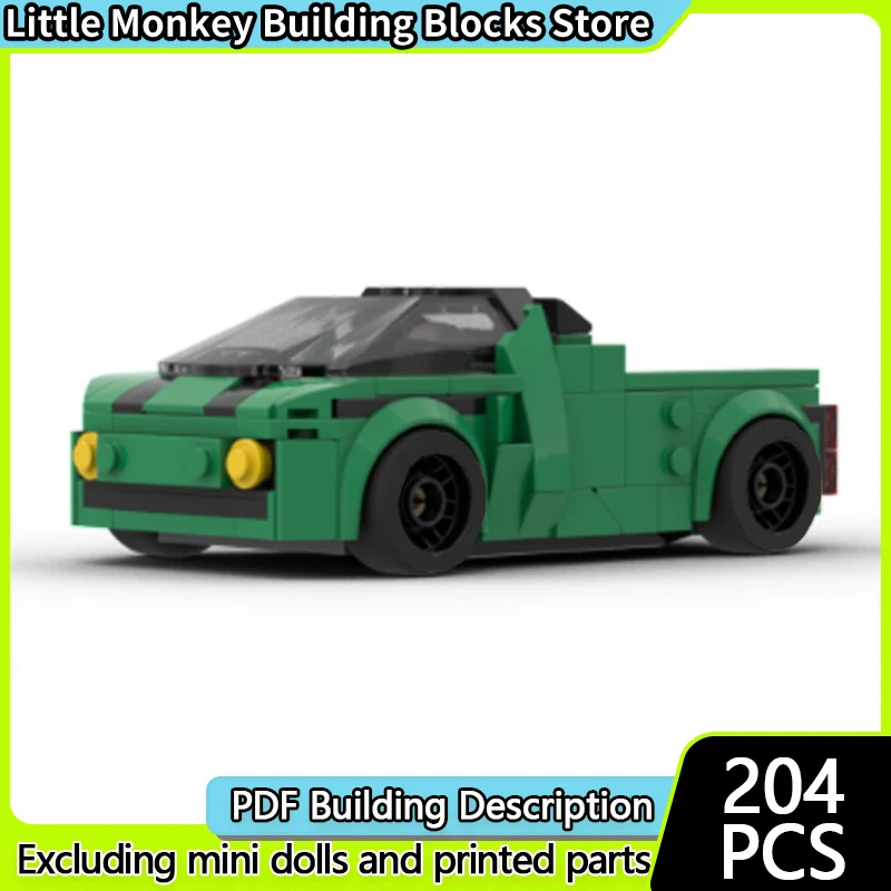 Speed Racing Car Model MOC Building Bricks Classic Pickup Truck Modular Technology Children Holiday Gifts Assemble Toys Suit
Speed Racing Car Model MOC Building Bricks Classic Pickup Truck Modular Technology Children Holiday Gifts Assemble Toys Suit