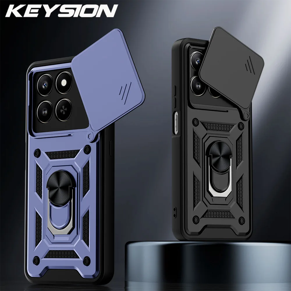 Противоударный чехол KEYSION для HONOR X7d 5G, силиконовый + ПК, защитное кольцо для объектива камеры, чехол-подставка для телефона Honor 400 Smart 5G
Противоударный чехол KEYSION для HONOR X7d 5G, силиконовый + ПК, защитное кольцо для объектива камеры, чехол-подставка для телефона Honor 400 Smart 5G