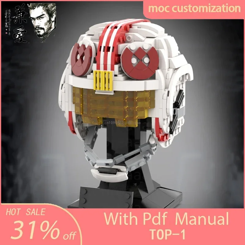 Moc 575pcs Luke's Pilot Helmet Star Battle Model Building Blocks Bricks Diy Education Assembly for Kids Christmas Toys Gifts
Moc 575pcs Luke's Pilot Helmet Star Battle Model Building Blocks Bricks Diy Education Assembly for Kids Christmas Toys Gifts