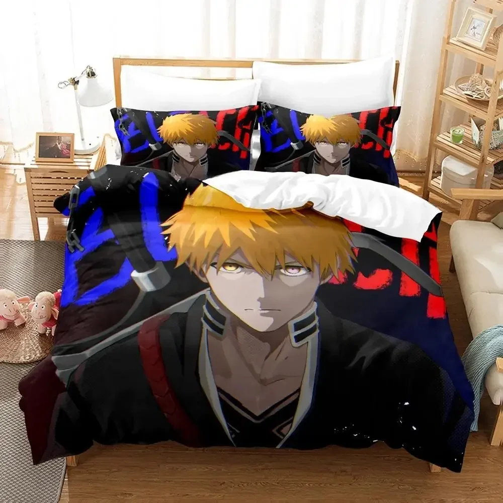 New 3D Print Anime Bleach Bedding Set Single Twin Full Queen King Size Bed Set Adult Kid Bedroom Duvet cover Sets Home Textiles
New 3D Print Anime Bleach Bedding Set Single Twin Full Queen King Size Bed Set Adult Kid Bedroom Duvet cover Sets Home Textiles