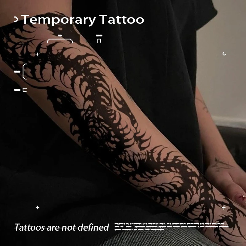 Fake Tatto Waterproof Lasting Dark Thorn Herbal Juice Tattoo Sticker Temporary Tattoos Cheap Goods Tatuaje New Toys Hotwife Body
Fake Tatto Waterproof Lasting Dark Thorn Herbal Juice Tattoo Sticker Temporary Tattoos Cheap Goods Tatuaje New Toys Hotwife Body