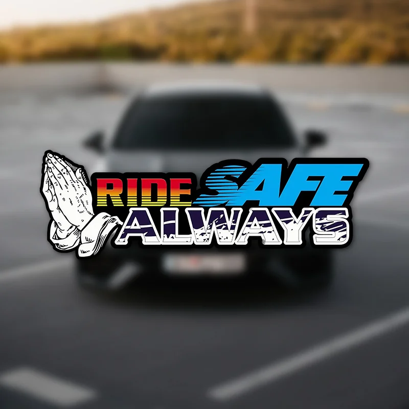 1PC Striking "Ride Safe Always" Decal - Waterproof - Fit for Personalizing Cabinets, School Lockers & Work Desks
1PC Striking "Ride Safe Always" Decal - Waterproof - Fit for Personalizing Cabinets, School Lockers & Work Desks