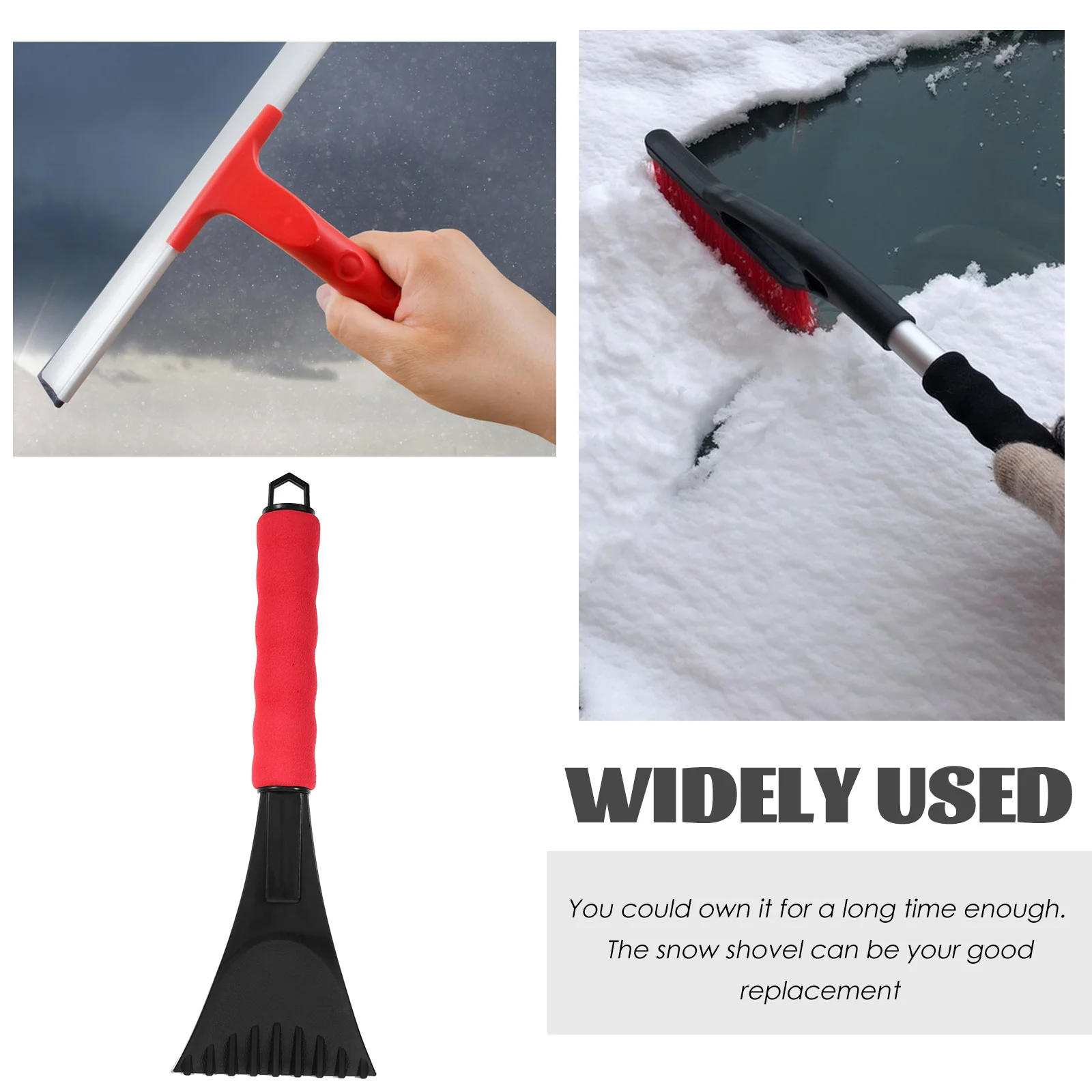 EVA H Snow Shovel Red Car Remover Outdoor Tool Winter Use Easy Storage Shovels for Snow Removal Ice Breaking Professional
EVA H Snow Shovel Red Car Remover Outdoor Tool Winter Use Easy Storage Shovels for Snow Removal Ice Breaking Professional