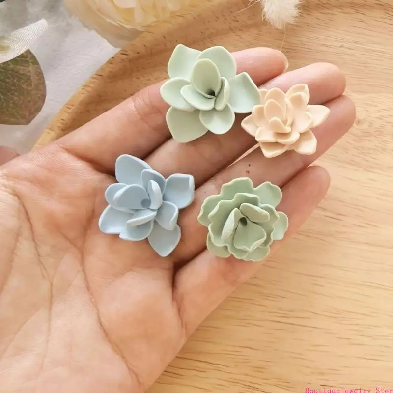 E1PE 8Pcs Flower Silicone Molds For Handmade Jewelry Polymer Clay Earrings Crafting
E1PE 8Pcs Flower Silicone Molds For Handmade Jewelry Polymer Clay Earrings Crafting