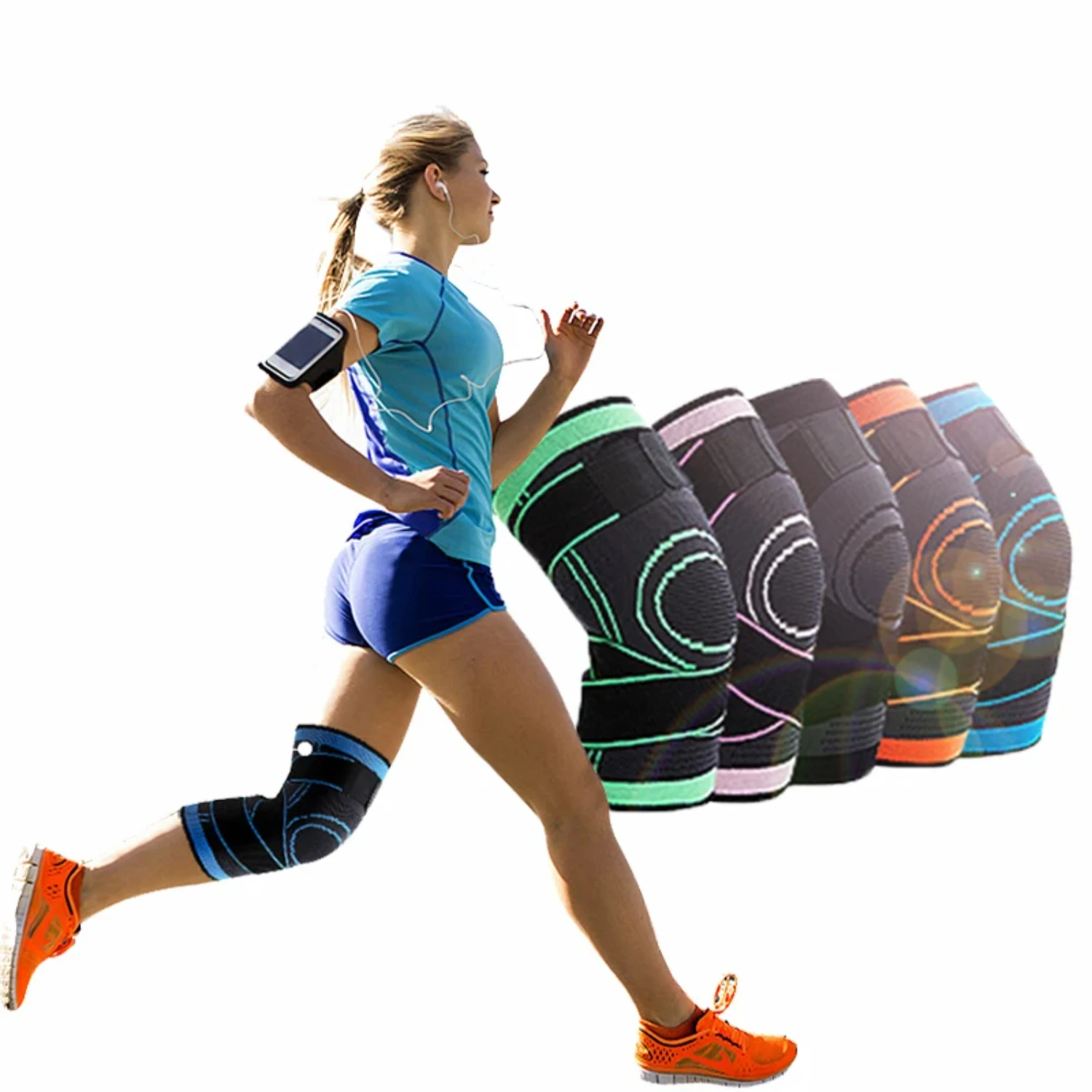 1Pcs Unisex Sports Knee Pads Compression Joint Relief Arthritis Running Fitness Elastic Bandage Knee Pads Basketball Volleyball
1Pcs Unisex Sports Knee Pads Compression Joint Relief Arthritis Running Fitness Elastic Bandage Knee Pads Basketball Volleyball