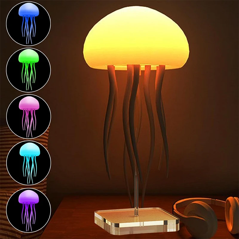 Upgraded Silent Jellyfish Lamp, Jelly Fish Light With Dancing Legs, Voice Control for Bedrooms, Living Room and Christmas Gifts
Upgraded Silent Jellyfish Lamp, Jelly Fish Light With Dancing Legs, Voice Control for Bedrooms, Living Room and Christmas Gifts