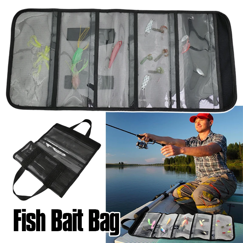 Fishing Tackle Bag Transparent Large Capacity Waterproof Clear Portable Durable Organizer for Lures Bait Accessories
Fishing Tackle Bag Transparent Large Capacity Waterproof Clear Portable Durable Organizer for Lures Bait Accessories