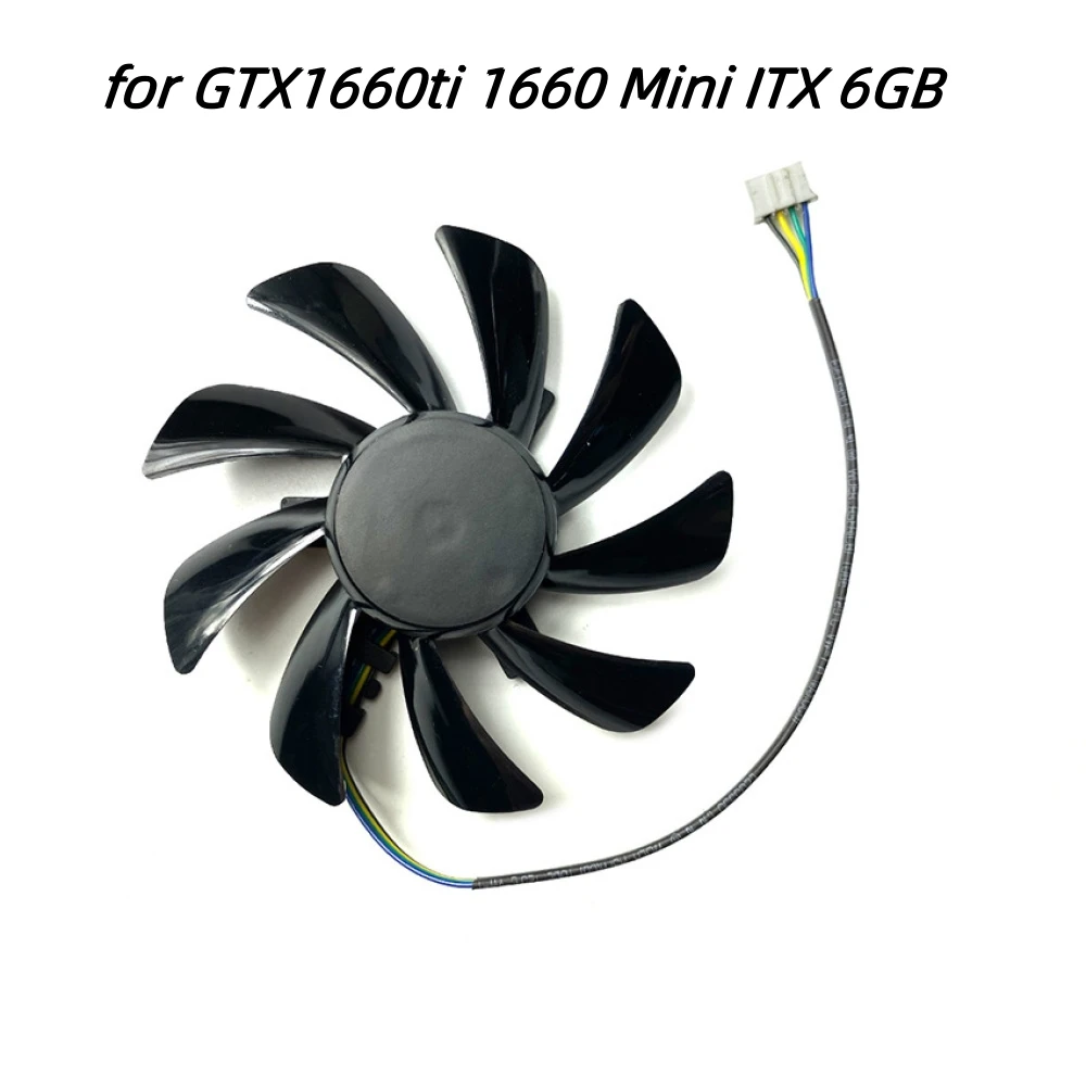 Для GTX 1660 Mini ITX 6 ГБ охлаждающий вентилятор для видеокарты, сменные аксессуары
Для GTX 1660 Mini ITX 6 ГБ охлаждающий вентилятор для видеокарты, сменные аксессуары