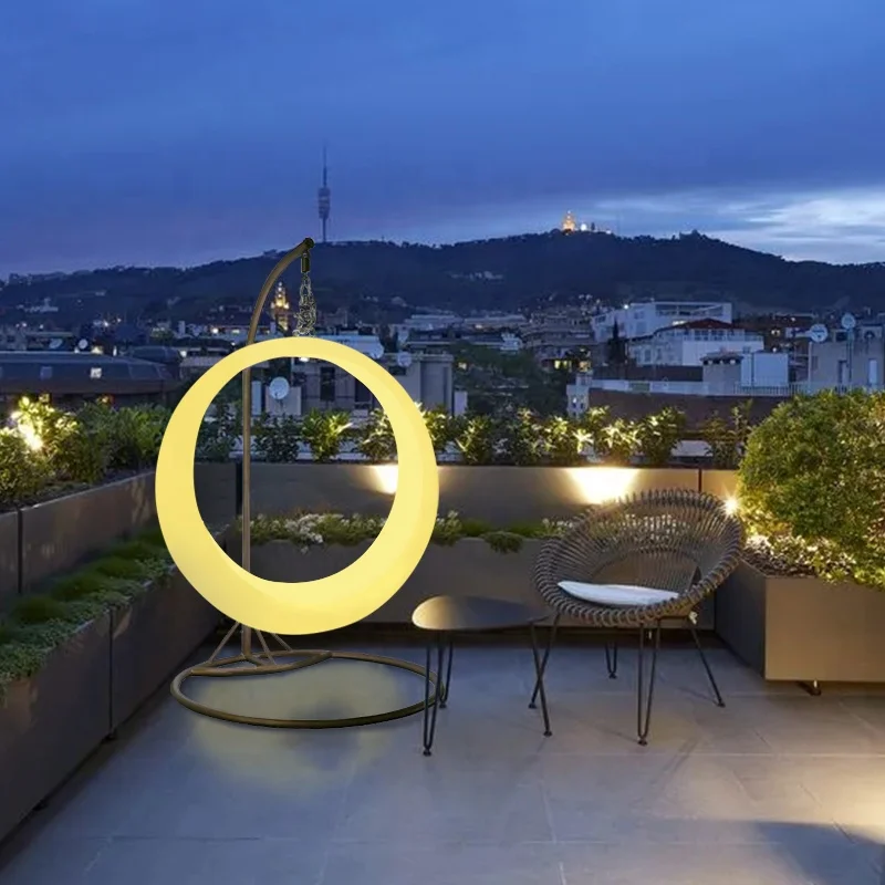 Hot Sale Garden Outdoor Hanging Chair LED Moon Patio Swings Color Changing Children's Swing Outdoor Furniturepromote sales
Hot Sale Garden Outdoor Hanging Chair LED Moon Patio Swings Color Changing Children's Swing Outdoor Furniturepromote sales