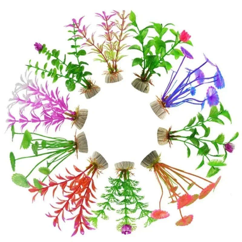 10pcs Aquarium Decor Fish Tank Decoration Ornament Artificial Plastic Plant
10pcs Aquarium Decor Fish Tank Decoration Ornament Artificial Plastic Plant