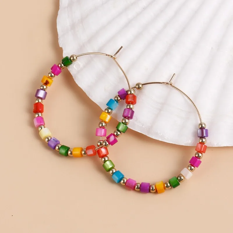 Sweet and Cute Colored Beaded Earrings, Small, Fresh, Fashionable, Versatile Ear Accessories, Daily Vacation Accessories
Sweet and Cute Colored Beaded Earrings, Small, Fresh, Fashionable, Versatile Ear Accessories, Daily Vacation Accessories