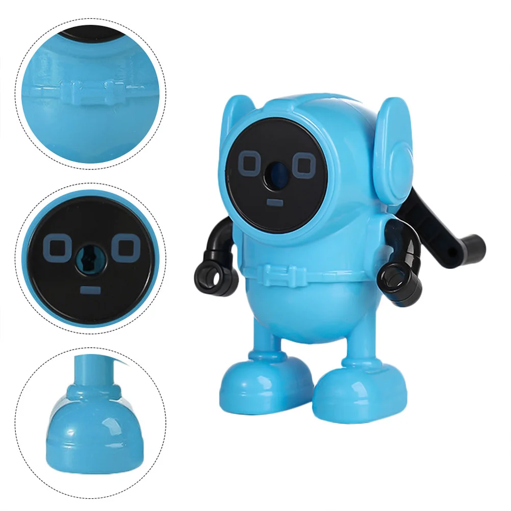Funny Pencil Sharpener Cartoon Robot Knife Students Stationery Classroom Must Haves Blue Iron Child
Funny Pencil Sharpener Cartoon Robot Knife Students Stationery Classroom Must Haves Blue Iron Child
