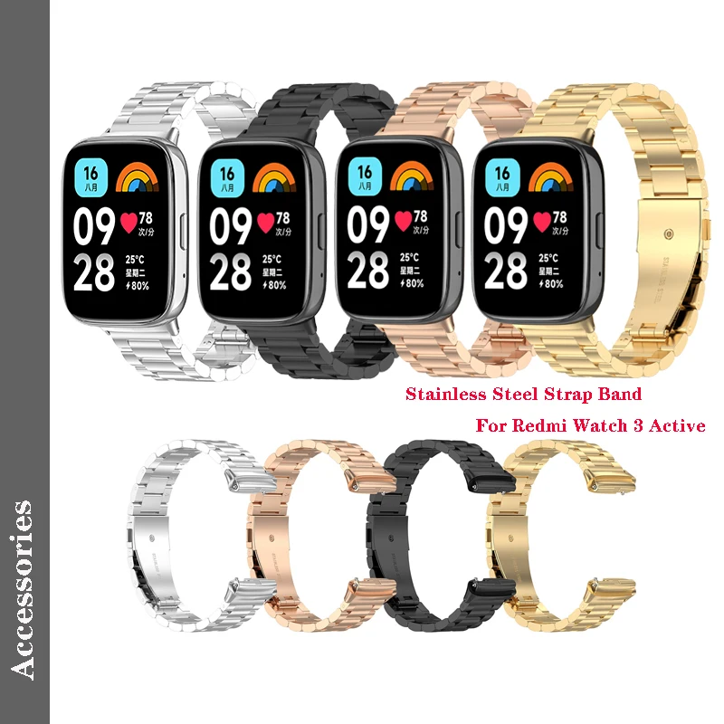 Классический ремешок из нержавеющей стали для Redmi Watch 3 Watch 3, активный металлический сменный Браслет
Классический ремешок из нержавеющей стали для Redmi Watch 3 Watch 3, активный металлический сменный Браслет