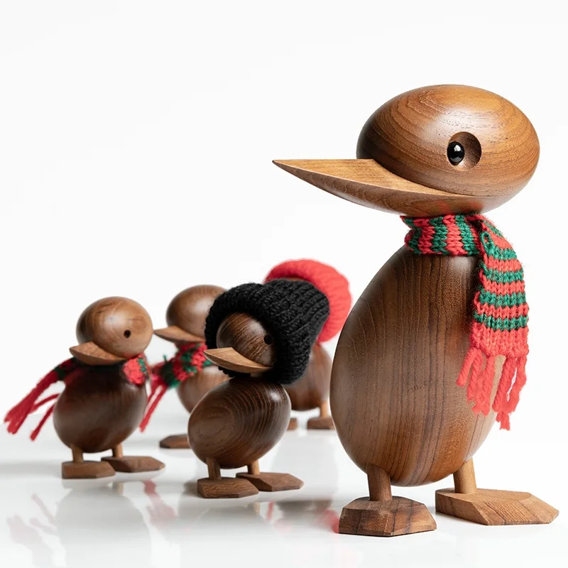 Family Home Decor Wooden Duck Figurine Living Room Soft Decoration Creative Cute Puppet Moving in Gift Nordic Style Animal Shape
Family Home Decor Wooden Duck Figurine Living Room Soft Decoration Creative Cute Puppet Moving in Gift Nordic Style Animal Shape