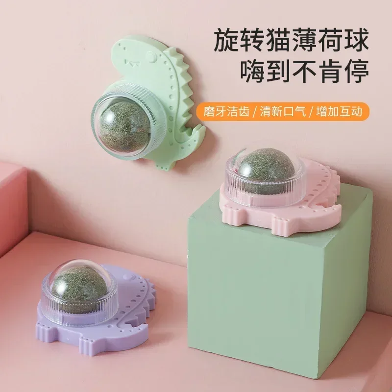 Catnip Ball Cat Nip Ball Teeth Cleaning Cat Bite Toy Rotatable Playing Edible Balls Tease Molar Stick Chew Toy For Cats Self
Catnip Ball Cat Nip Ball Teeth Cleaning Cat Bite Toy Rotatable Playing Edible Balls Tease Molar Stick Chew Toy For Cats Self