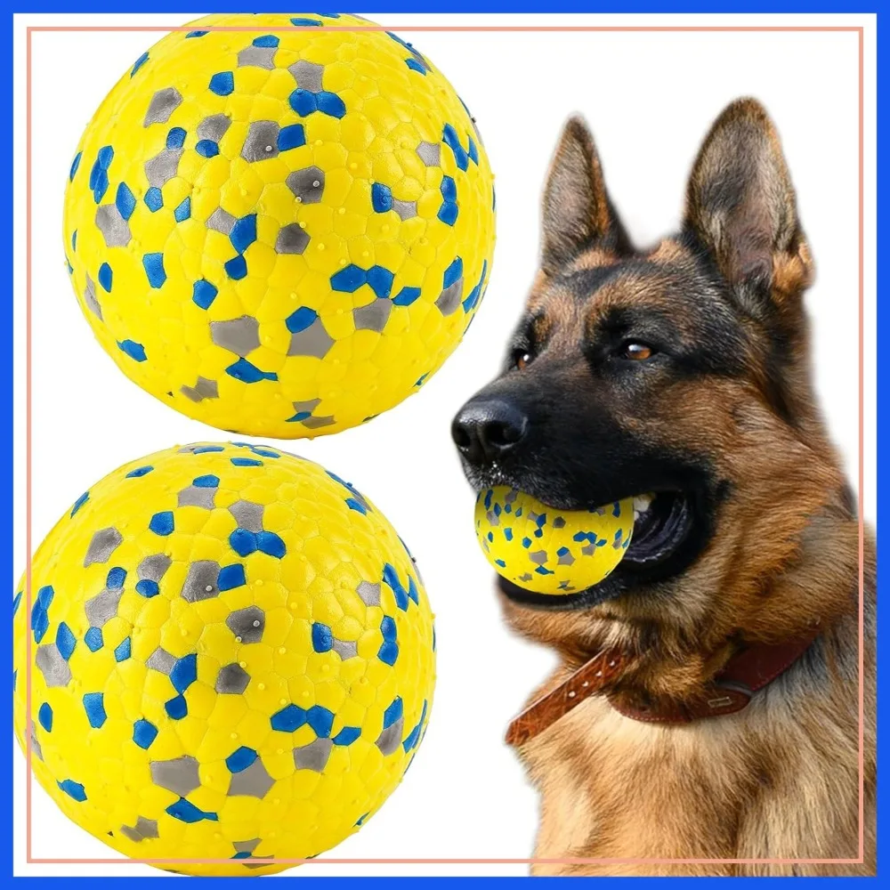 2Pcs Dog Tennis Balls for Aggressive Chewers, Training Fetch & Float Toys for Large Medium Small Puppy
2Pcs Dog Tennis Balls for Aggressive Chewers, Training Fetch & Float Toys for Large Medium Small Puppy