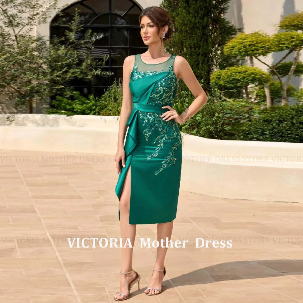VICTORIA Customized Exquisite Mother of the Bride Dress Mermaid Pleated Appliques Short Wedding Guest Gowns Satin Evening Dress
VICTORIA Customized Exquisite Mother of the Bride Dress Mermaid Pleated Appliques Short Wedding Guest Gowns Satin Evening Dress