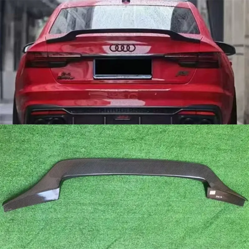 For Audi A4 A4L S4 B10 2017-2025 Real Carbon Fiber Tail Wing Wing Rear Trunk Lip Car Accessories Refit Decoration Spoiler Kit
For Audi A4 A4L S4 B10 2017-2025 Real Carbon Fiber Tail Wing Wing Rear Trunk Lip Car Accessories Refit Decoration Spoiler Kit