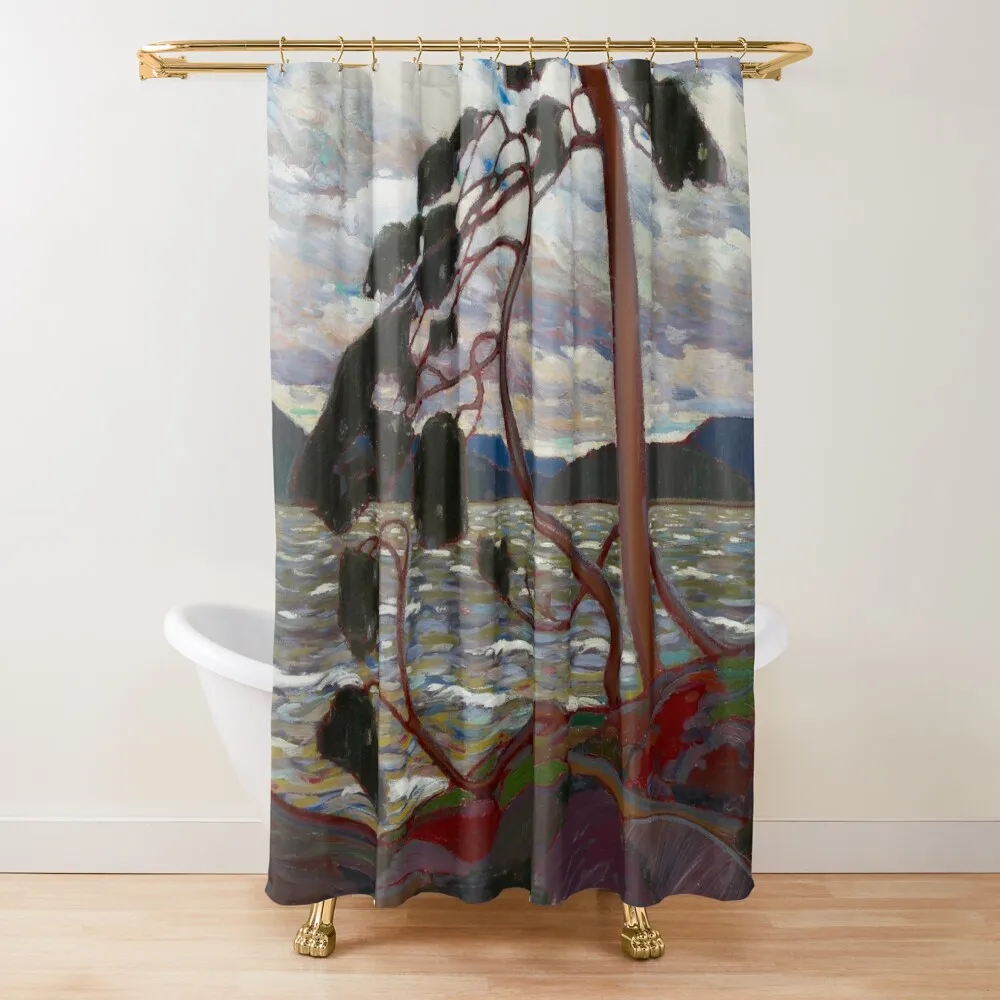 Tom Thomson - The West Wind Shower Curtain Waterproof Shower For Bathrooms Elegant Bathroom Curtain
Tom Thomson - The West Wind Shower Curtain Waterproof Shower For Bathrooms Elegant Bathroom Curtain