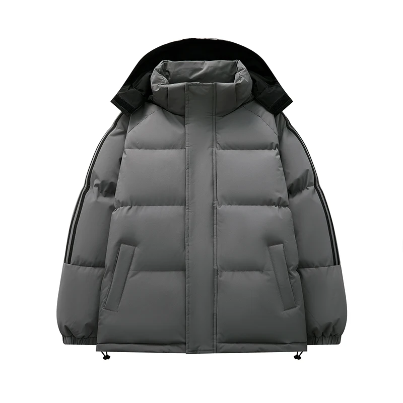 Winter Mens Thermal Jacket New Side Striped Detachable Cap Design Parka Jackets Outdoor Sports Waterproof Coats Couple Clothes
Winter Mens Thermal Jacket New Side Striped Detachable Cap Design Parka Jackets Outdoor Sports Waterproof Coats Couple Clothes