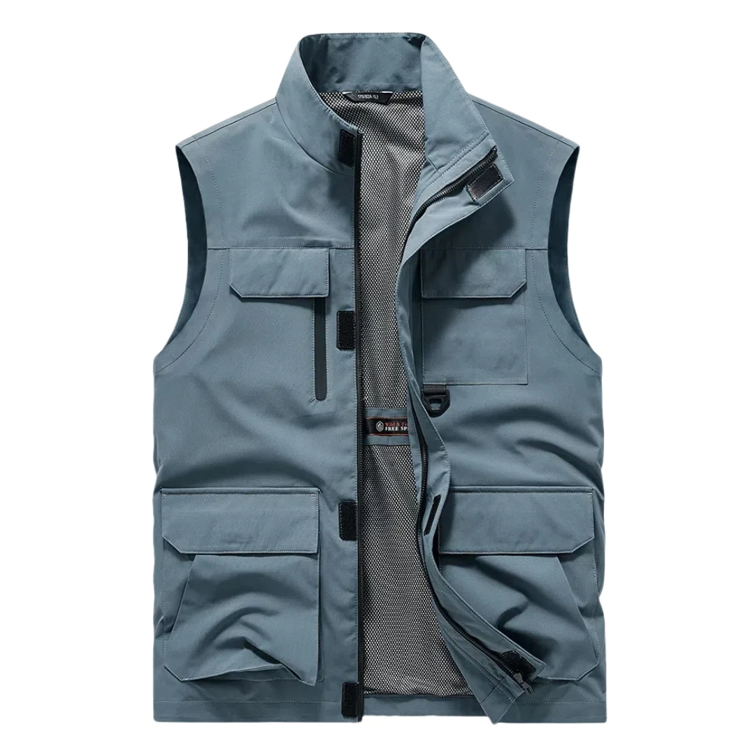 Sport Casual Vests Men Spring Brand New Warm Mutil Pockets Waistcoat Vest Men Autumn Outfits Fish Sleeveless Jacket Men Vest
Sport Casual Vests Men Spring Brand New Warm Mutil Pockets Waistcoat Vest Men Autumn Outfits Fish Sleeveless Jacket Men Vest