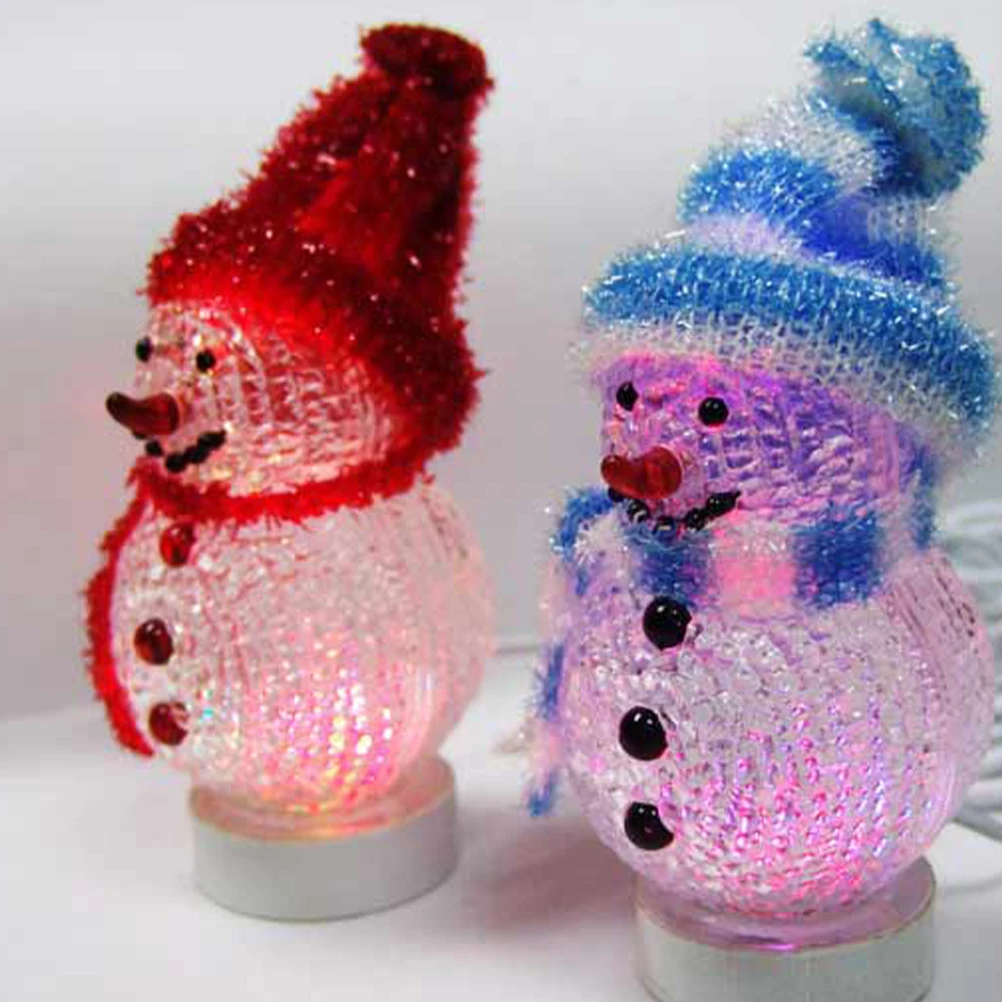 2 PCS Glowing Snowman Night Light Lamp Decorations Xmas Party Christmas USB Shine
2 PCS Glowing Snowman Night Light Lamp Decorations Xmas Party Christmas USB Shine