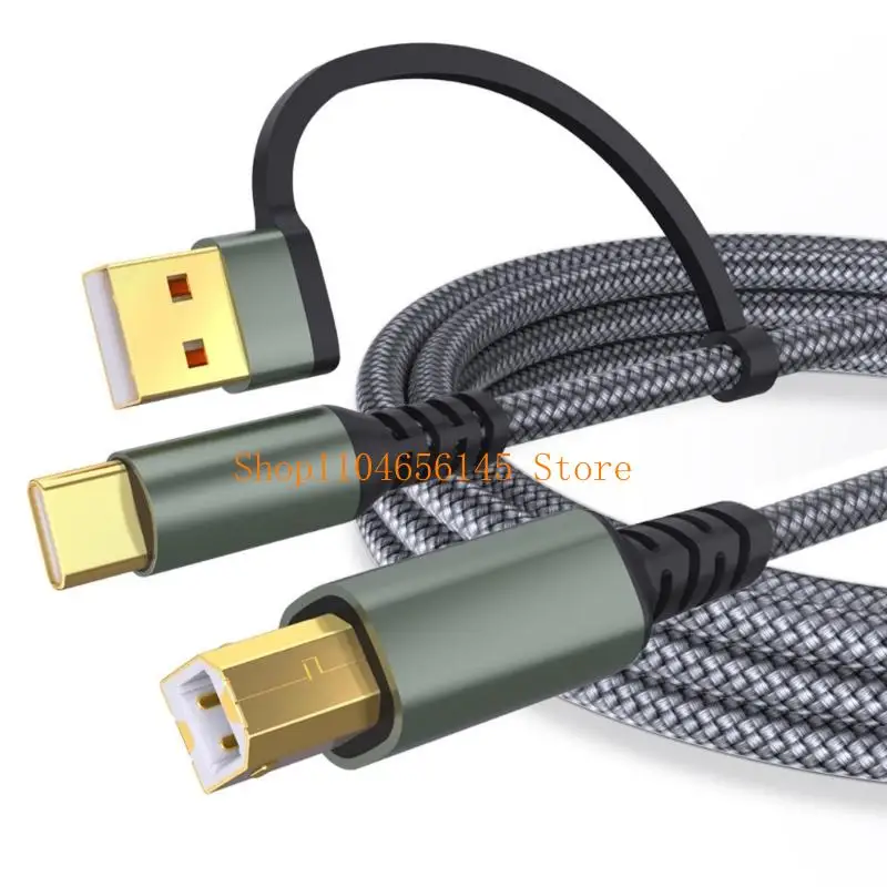 652F Fast Speed Printer Cable, Male USB Type C to Male USB B Cord Efficient Data Transfer Between Printers Scanners and
652F Fast Speed Printer Cable, Male USB Type C to Male USB B Cord Efficient Data Transfer Between Printers Scanners and