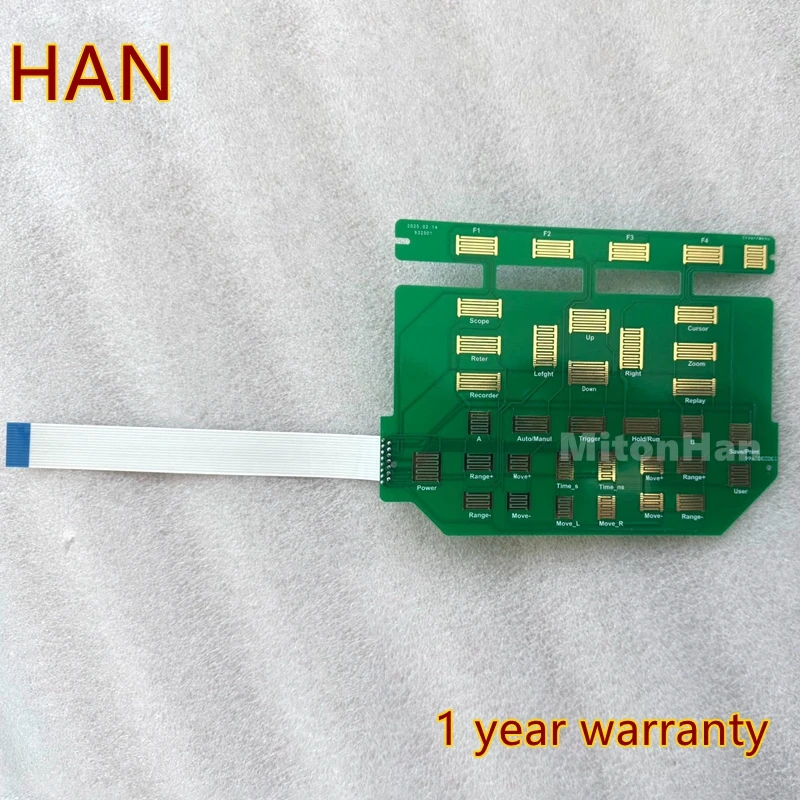 New For Fluke 199 B/C 196 B/C 192 B/CMembrane Keypad Contact Board Fluke 199B/C 196B/C 192B/C Button Keyboard
New For Fluke 199 B/C 196 B/C 192 B/CMembrane Keypad Contact Board Fluke 199B/C 196B/C 192B/C Button Keyboard