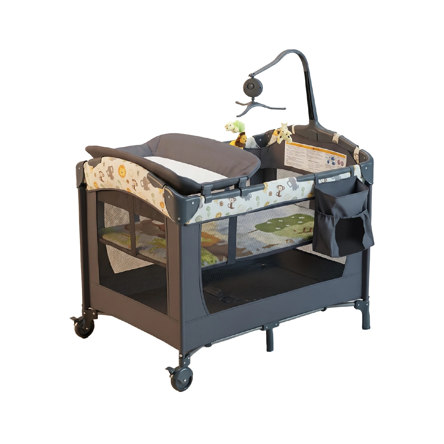 Multifunctional Foldable Beside Baby Crib Portable Travel Playpen with Changing Table Airplane Carry-on Infant Bed
Multifunctional Foldable Beside Baby Crib Portable Travel Playpen with Changing Table Airplane Carry-on Infant Bed