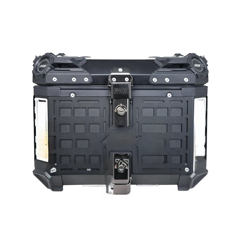 45L Universal Motorcycle Rear Trunk Aluminium Alloy Storage Box Helmet Luggage with Large Capacity
45L Universal Motorcycle Rear Trunk Aluminium Alloy Storage Box Helmet Luggage with Large Capacity