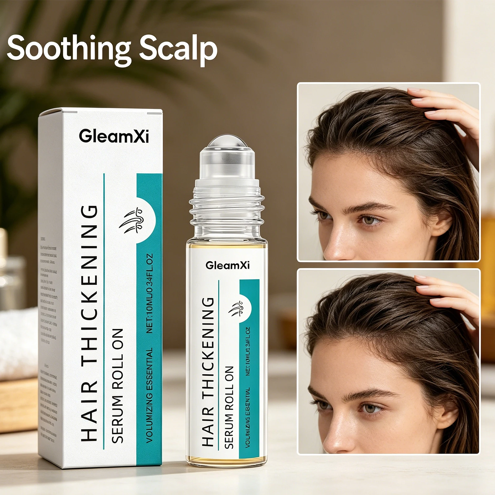 Scalp Care Roller Serum Refreshing Soothing Scalp Massage Oil Moisture Lock Hair Care Essence Massage Treatment Hair Care 10ml
Scalp Care Roller Serum Refreshing Soothing Scalp Massage Oil Moisture Lock Hair Care Essence Massage Treatment Hair Care 10ml