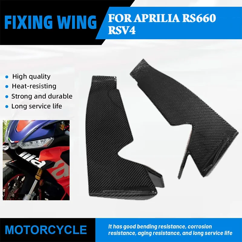 Motorcycle Side Winglet Fixed Wing Spoiler Fairing For Aprilia RS660 Aerodynamic Ailerons Side Panel Cover Windshield Wing
Motorcycle Side Winglet Fixed Wing Spoiler Fairing For Aprilia RS660 Aerodynamic Ailerons Side Panel Cover Windshield Wing