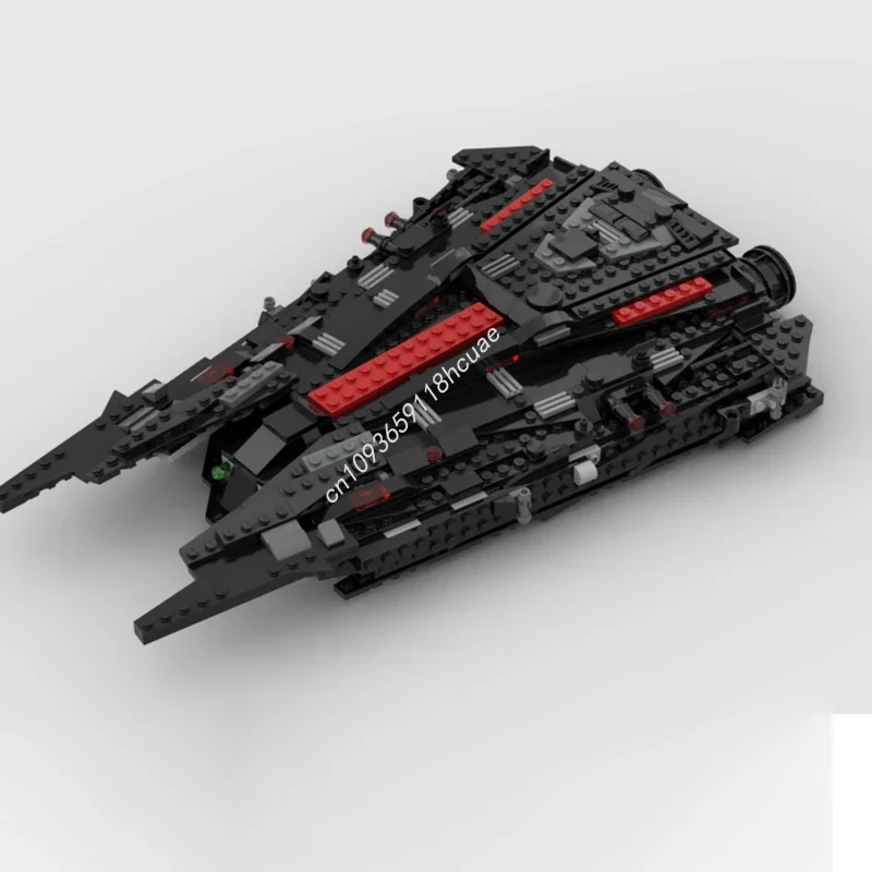 661pcs MOC First Order Light Cruiser Star Battle Building Blocks Christmas Educational Kids Creative Modular Buildings Gift
661pcs MOC First Order Light Cruiser Star Battle Building Blocks Christmas Educational Kids Creative Modular Buildings Gift