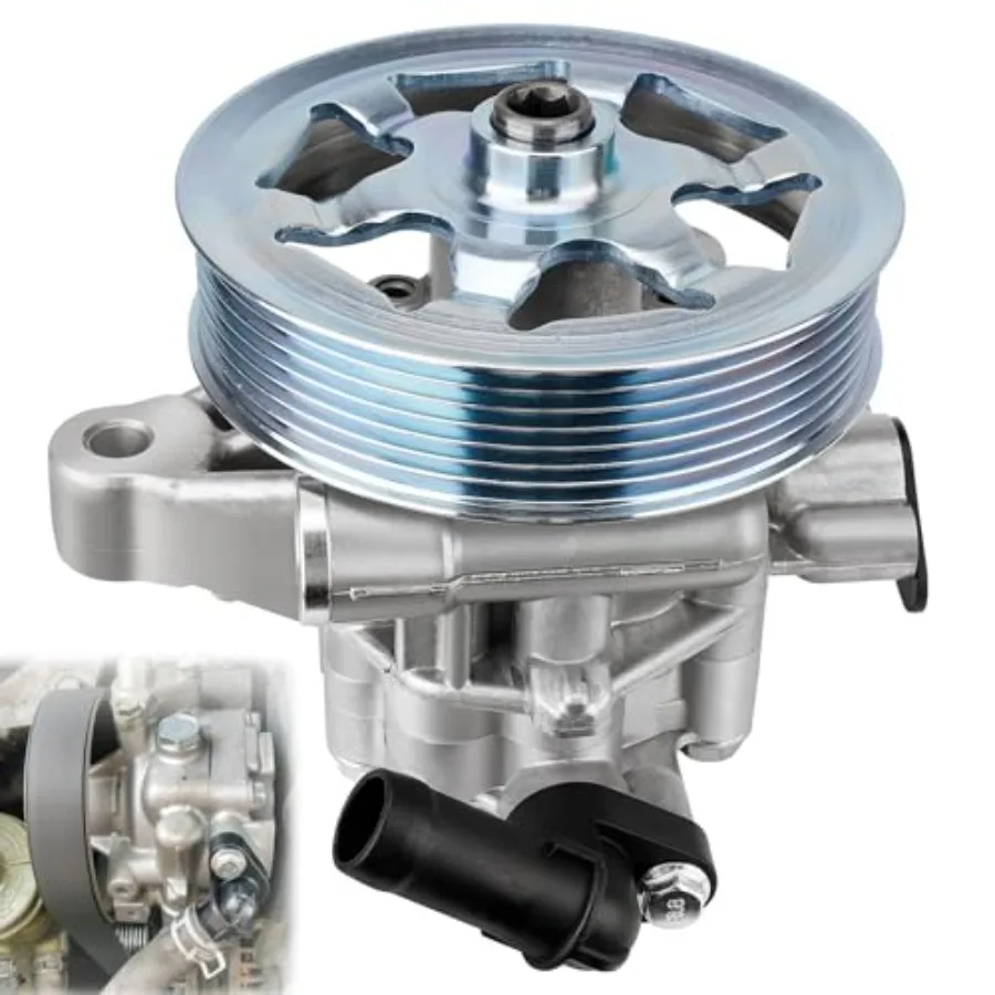 21-5495 Power Steering Pump with Pulley Compatible with Honda Accord EX EX-L LX LX-P LX-S SE 2008-2012 2.4L L4 Power Assist Pum
21-5495 Power Steering Pump with Pulley Compatible with Honda Accord EX EX-L LX LX-P LX-S SE 2008-2012 2.4L L4 Power Assist Pum