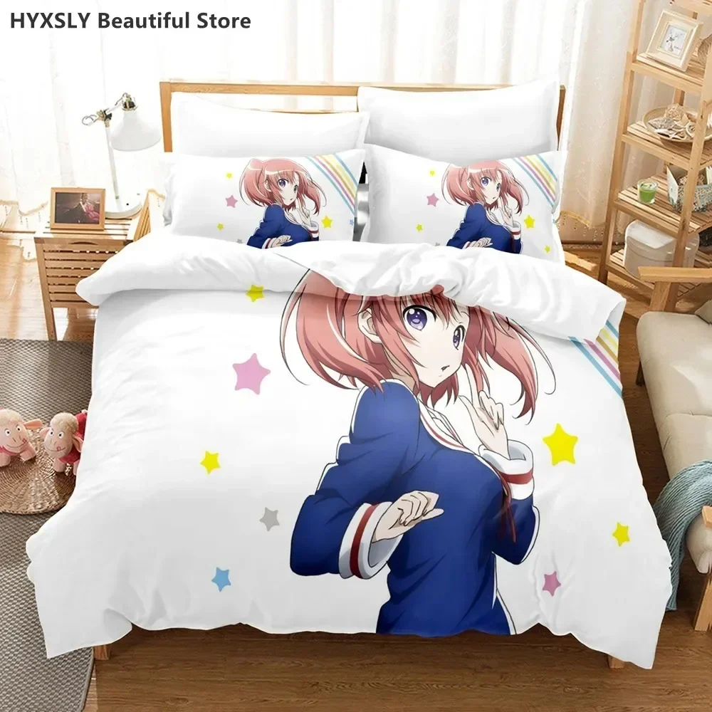 Engaged to the Unidentified Anime Comfortable Duvet Quilt Cover Pillowcase Bedding Set Children Bedroom Decoration Home Textile 
Engaged to the Unidentified Anime Comfortable Duvet Quilt Cover Pillowcase Bedding Set Children Bedroom Decoration Home Textile