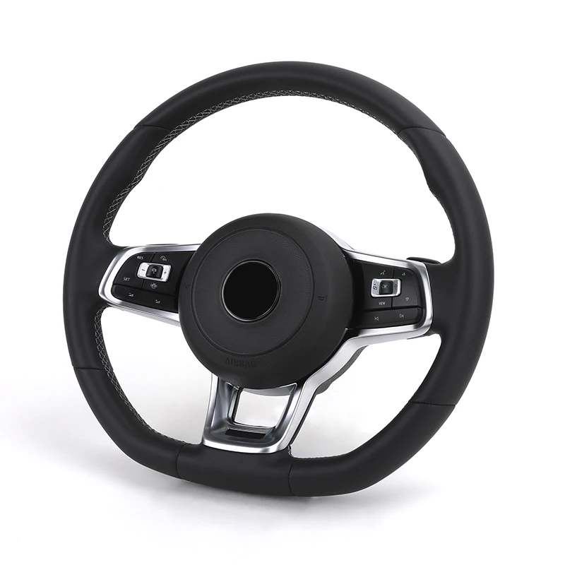 Custom Lenkrad Volant Basic Style Full Leather Steering Wheel For VW Passat Golf 7 MK7 Mk7.5 Polo Tiguan Jetta GTI
Custom Lenkrad Volant Basic Style Full Leather Steering Wheel For VW Passat Golf 7 MK7 Mk7.5 Polo Tiguan Jetta GTI