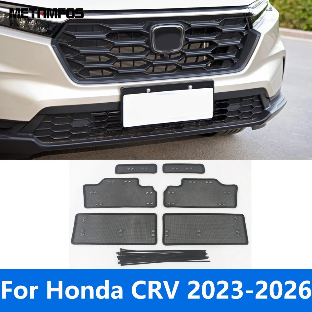 Передняя решетка, сетка от насекомых для Honda CR-V CRV 2023-2025 2026, передняя сетка от насекомых двигателя, защита от пыли, автомобильные аксессуары
Передняя решетка, сетка от насекомых для Honda CR-V CRV 2023-2025 2026, передняя сетка от насекомых двигателя, защита от пыли, автомобильные аксессуары