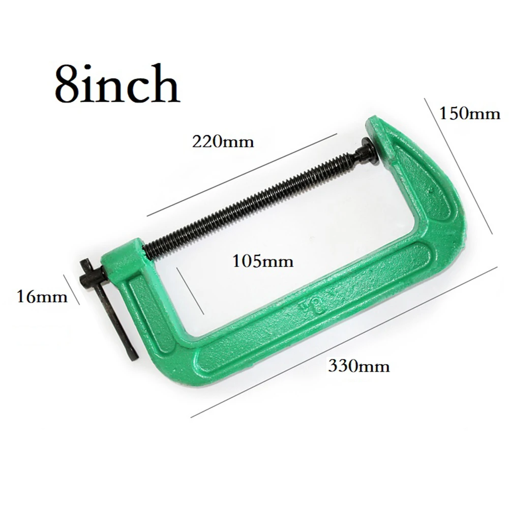 G-type Clamp Woodworking Clamp Fixture Iron Clamp Strong Clamp Woodworking Tool Clamp Heavy Duty Jaw
G-type Clamp Woodworking Clamp Fixture Iron Clamp Strong Clamp Woodworking Tool Clamp Heavy Duty Jaw