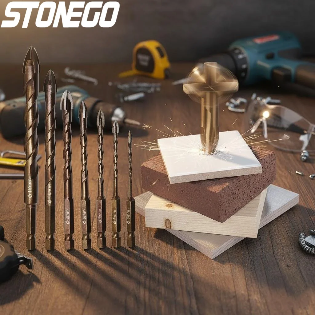 1PC Hexagonal Tile Bit Glass Ceramic Concrete Hole Cutter Carbide Drill Bit 3 4 5 6 8 10 12 Mm
1PC Hexagonal Tile Bit Glass Ceramic Concrete Hole Cutter Carbide Drill Bit 3 4 5 6 8 10 12 Mm